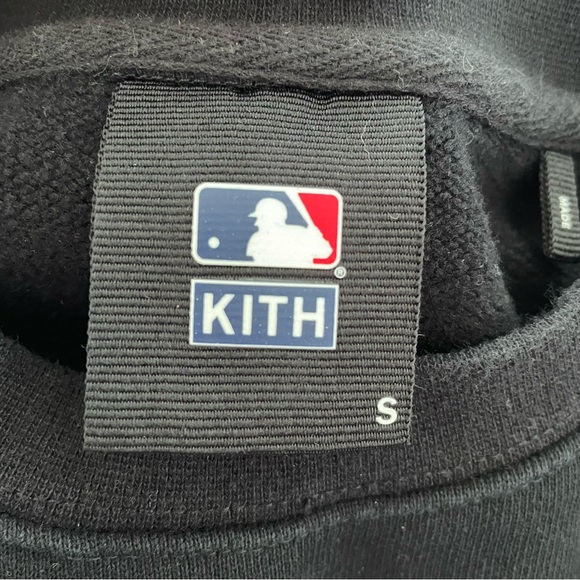 Kith for MLB Los Angeles Dodgers Arched Crewneck Size Small Varsity Sports Retro - Picture 6 of 9